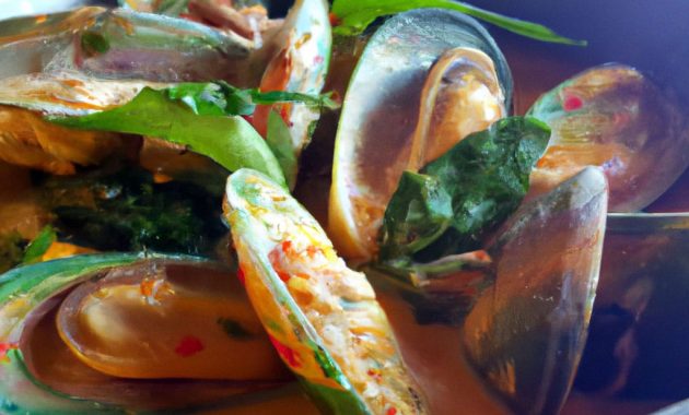 Thai Coconut Curry Mussels